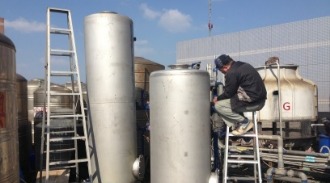 松珍食品｜工業級軟水濾水設備（食品級離子交換樹脂應用，預防製程設備結垢）