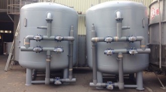 日譽染整-全自動除鐵錳過濾器解決工業用水質問題