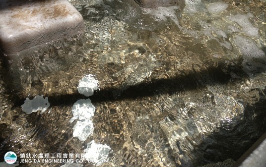 冷卻水過濾後：水質清澈、提升換熱效率