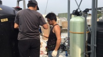 裕邦窯業｜工業級軟水過濾系統（離子交換樹脂應用，減少生產設備水垢損耗）